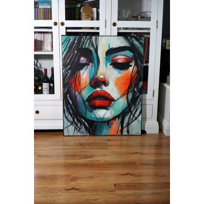 Rafal Stach - olej + akryl - Framboise 80x100 foto #4