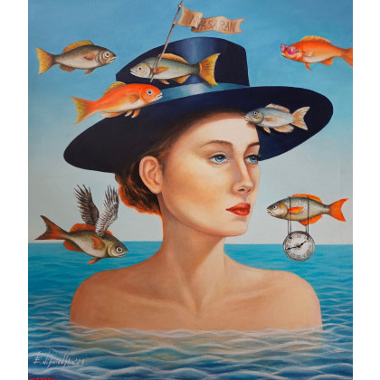 Sfery tożsamości, Elżbieta Wiśniewska, obrazy akryl