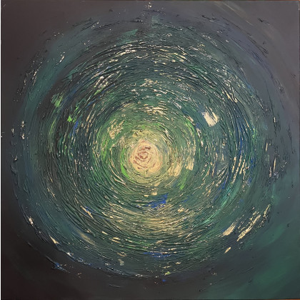 Abstrakcja, Agnieszka Rostek, obrazy akryl