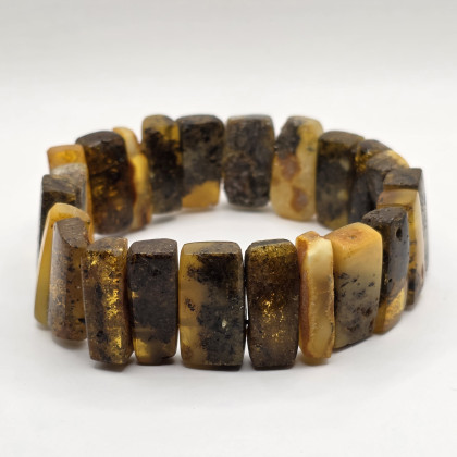 Bransoleta z bursztynu (damska/męska), Ewa Mikusek, bransoletki
