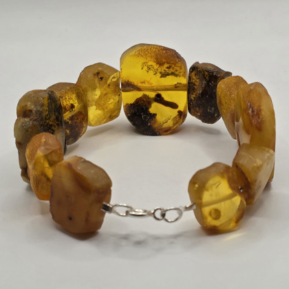 Bransoletka z bursztynu, Ewa Mikusek, bransoletki