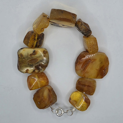 Ewa Mikusek - bransoletki - Bransoletka z bursztynu foto #2