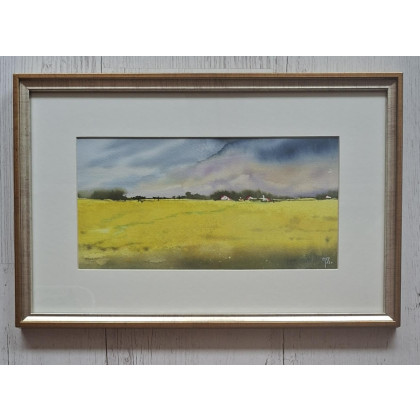 Akwarela w oprawie, Jolanta Zdanowicz, obrazy akwarela