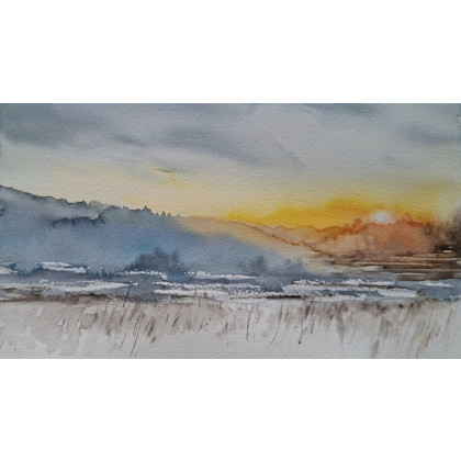 Jolanta Zdanowicz - obrazy akwarela - Akwarela w oprawie foto #1