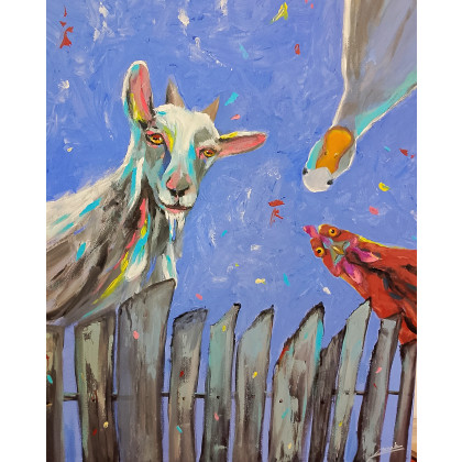 Obraz akrylowy, Kamila Doszczeczko, obrazy akryl