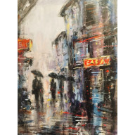 Uliczka w deszczu...