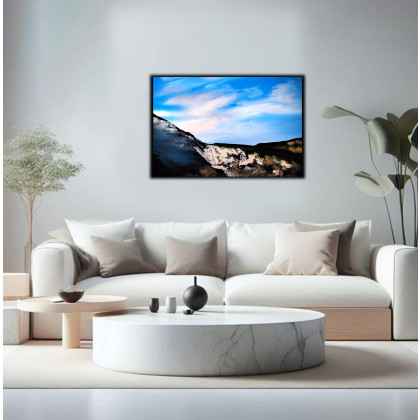 Felix Guenther - obrazy akryl - The sky above the soft hills foto #2