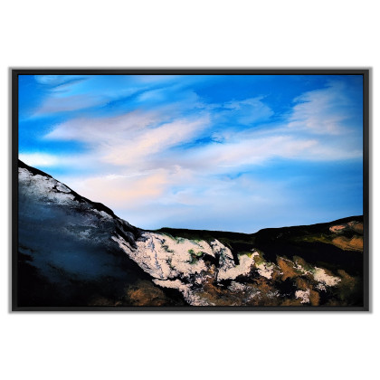 Felix Guenther - obrazy akryl - The sky above the soft hills foto #3