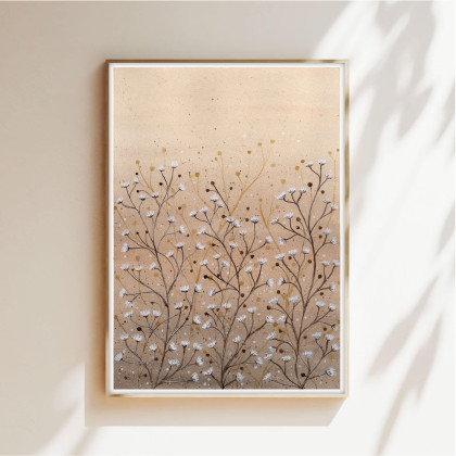 Akwarela A4.  Łąka, Małgorzata Domańska ART, obrazy akwarela