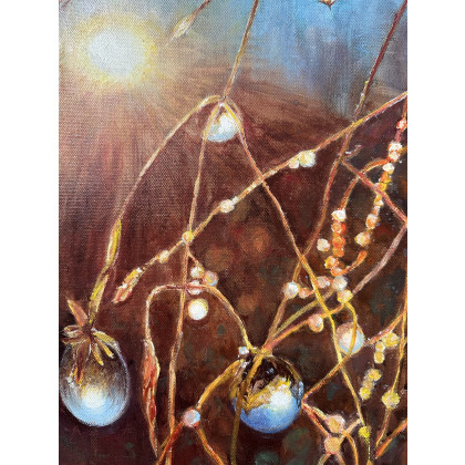 Krystyna Nowak - obrazy olejne - Trochę słońca, trochę deszczu (50x60 cm) foto #1