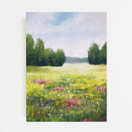 Pejzaż -rysunek pastele