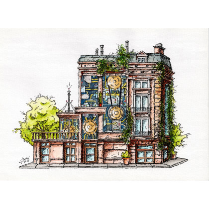 Fusion 03, Jacek Zwolski, rysunki tech.mieszana