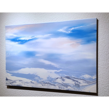 Felix Guenther - obrazy akryl - Tranquil winter world foto #1