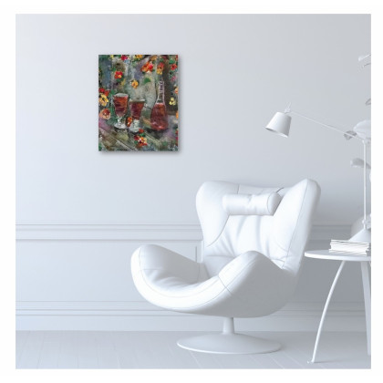 Ewa Mościszko - olej + akryl - Chianti foto #1