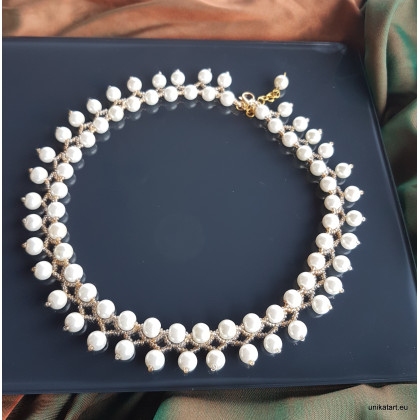 Naszyjnik Fast Pearl, unikatart, korale,naszyjniki