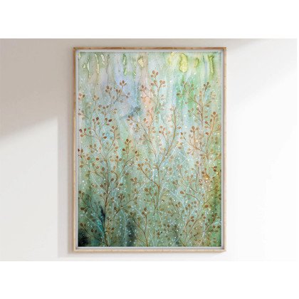 Akwarela 30x40cm. Łąka, Małgorzata Domańska ART, obrazy akwarela