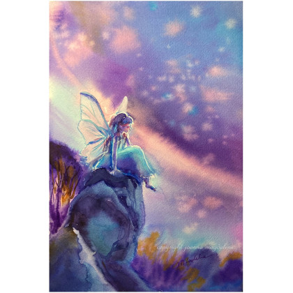 Mała księżniczka, Joanna Magdalena, obrazy akwarela