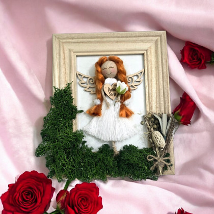 Aniołek w ramce, Monika Adamczyk, anioły i aniołki