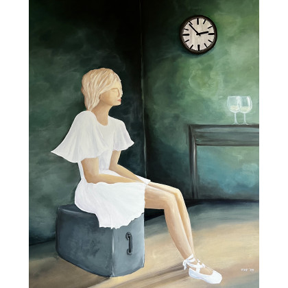 Madison - praca z cyklu MADISON. Namalowałam piosenki., Marta Hajduk-Pawlica, obrazy akryl