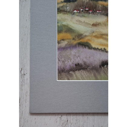 Jolanta Zdanowicz - obrazy akwarela - Roztocze foto #2