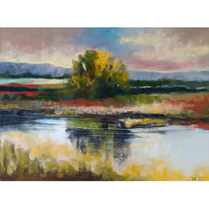 Paulina Lebida - rysunki tech.mieszana - Pejzaż -rysunek pastele foto #1