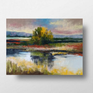 Pejzaż -rysunek pastele