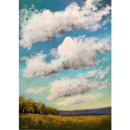 Paulina Lebida - rysunki tech.mieszana - Pejzaż -rysunek pastele foto #1