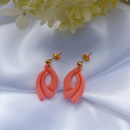 Solomi - ART - kolczyki - Kalliope I - kolczyki z gliny polimerowej. foto #3