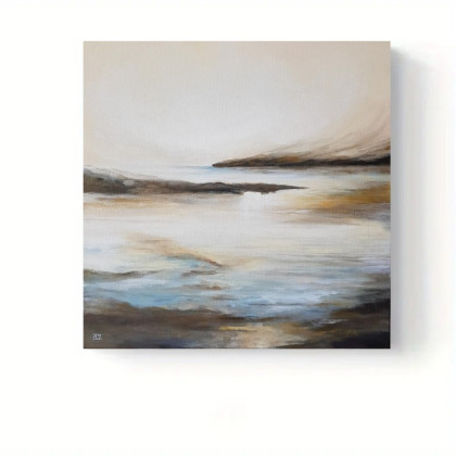 Paulina Lebida - obrazy akryl - Subtelność -obraz akrylowy 50/50 cm foto #2