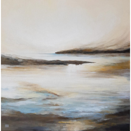 Paulina Lebida - obrazy akryl - Subtelność -obraz akrylowy 50/50 cm foto #4