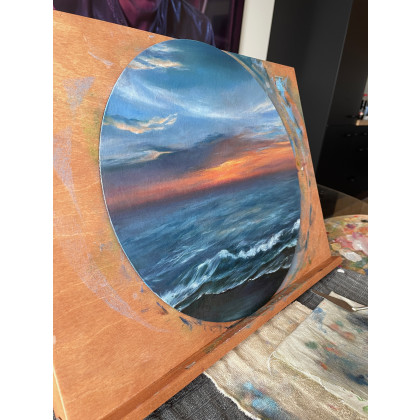 Maria Mandis - obrazy olejne - Obraz olejny Bałtyk foto #2