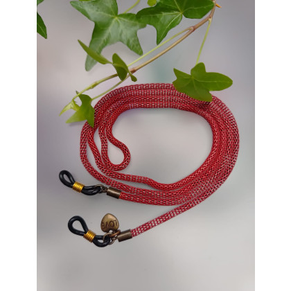 unikatart - korale,naszyjniki - Naszyjnik Łańcuszek Do Okularów 25.167 foto #3