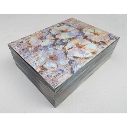 4mara - kasetki, pudełka - Flower kiss – Szkatułka foto #2