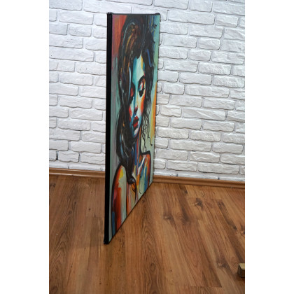 Rafal Stach - olej + akryl - Lady Swallow 80x100 foto #3