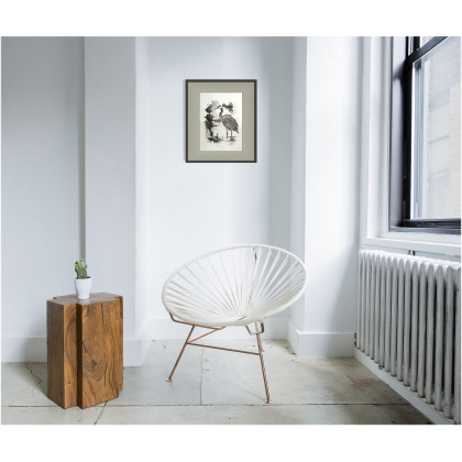 Joanna Tomczyk - obrazy akwarela - Czułość żurawia, Akwarela 24 x 32 cm foto #3