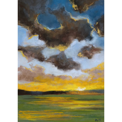 Paulina Lebida - rysunki tech.mieszana - Pejzaż -rysunek pastele foto #1