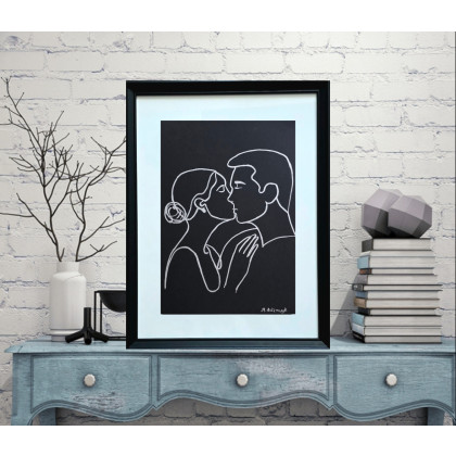 Monarti - rysunki tech.mieszana - Rysunek line art foto #1