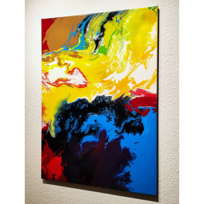 Felix Guenther - obrazy akryl - Vibrant thoughts foto #1