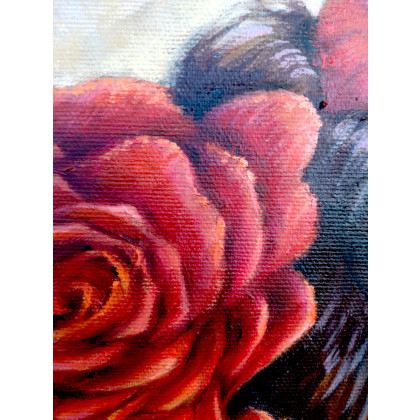 Izabela Krzyszkowska - obrazy olejne - Tancerka Flamenco foto #3