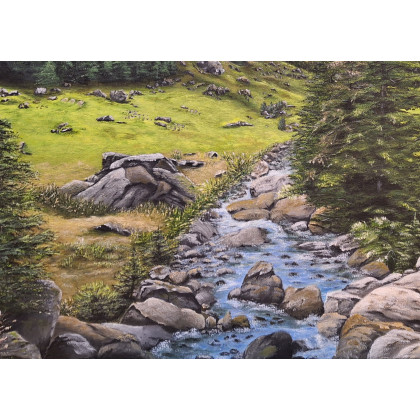 Katarzyna Wawrzyniak - obrazy akryl - Szwajcaria foto #3