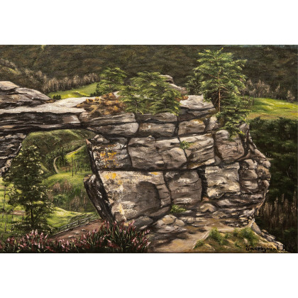 Katarzyna Wawrzyniak - obrazy akryl - Brama Pravcicka foto #3