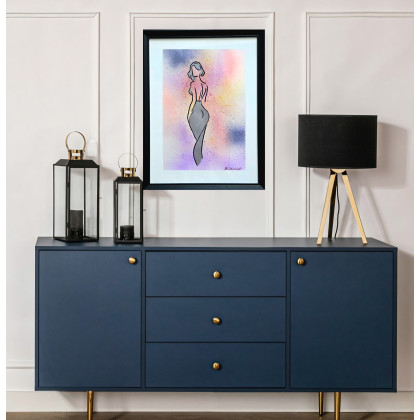 Monarti - obrazy tech. mieszana - Obraz line art foto #3