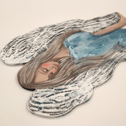 Anawa-art - obrazy tech. mieszana - Odpoczynek Anioła... foto #2