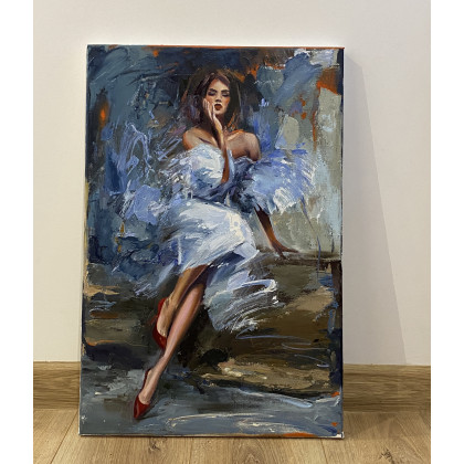 Jolanta Strzelczyk - obrazy olejne - WESTCHNIENIE foto #1