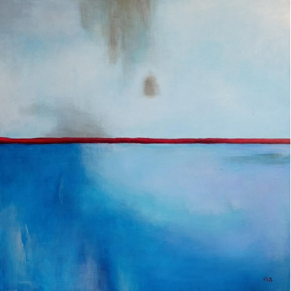 Paulina Lebida - obrazy akryl - Abstrakcja -obraz akrylowy 70/70 cm foto #2