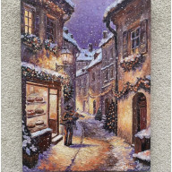 Magia i melodia Świat. Góral grający na skrzypcach.