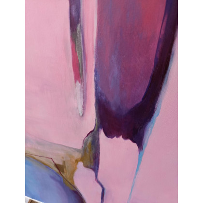 Paulina Lebida - obrazy akryl - Abstrakcja -obraz akrylowy 60/60 cm foto #4