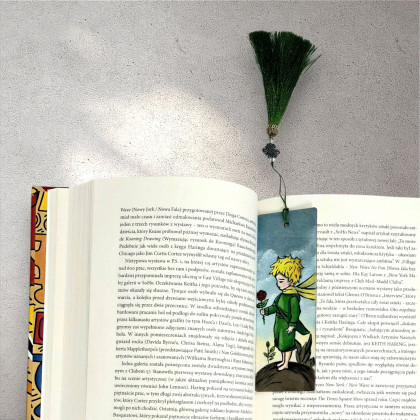 Monarti - drobne upominki - Zakładka do książki ręcznie malowana foto #1