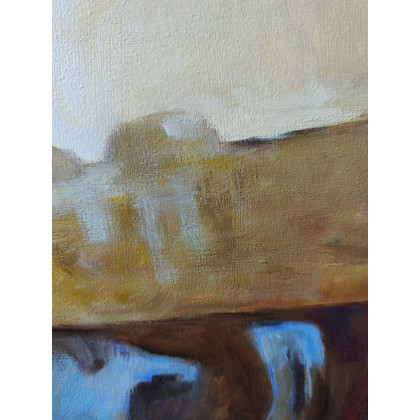 Paulina Lebida - obrazy akryl - Pejzaż abstrakcyjny -obraz akrylowy 40/30 cm foto #3