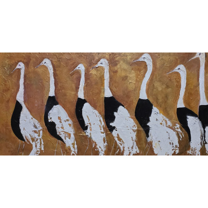 Attitude, Ewa Mościszko, obrazy akryl